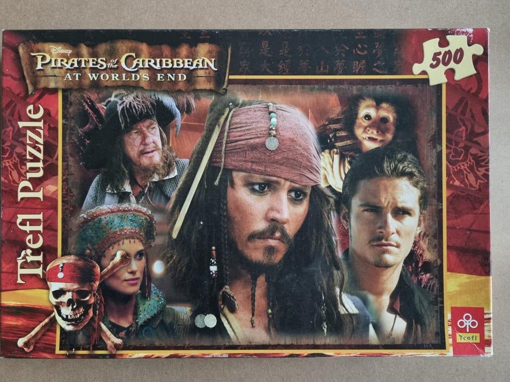 Puzzle Pirates of the Caribean, Ophalen of Verzenden, 500 t/m 1500 stukjes