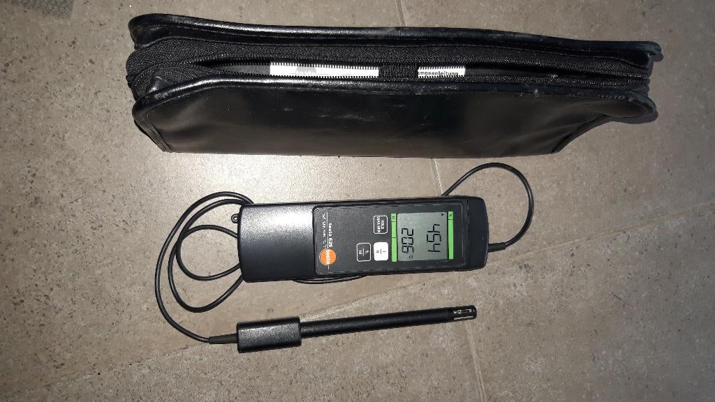TESTO 625 Thermo-Hygrometer (zgan), Ophalen of Verzenden, Zo goed als nieuw
