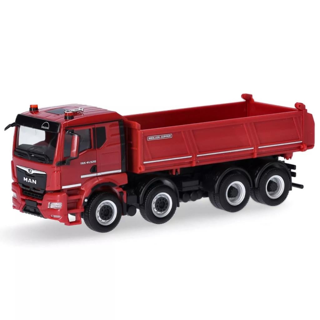 MAN TGS TN 41.520 Meiller three-way tipper

1:87, Ophalen of Verzenden, Nieuw, Bus of Vrachtwagen, Herpa