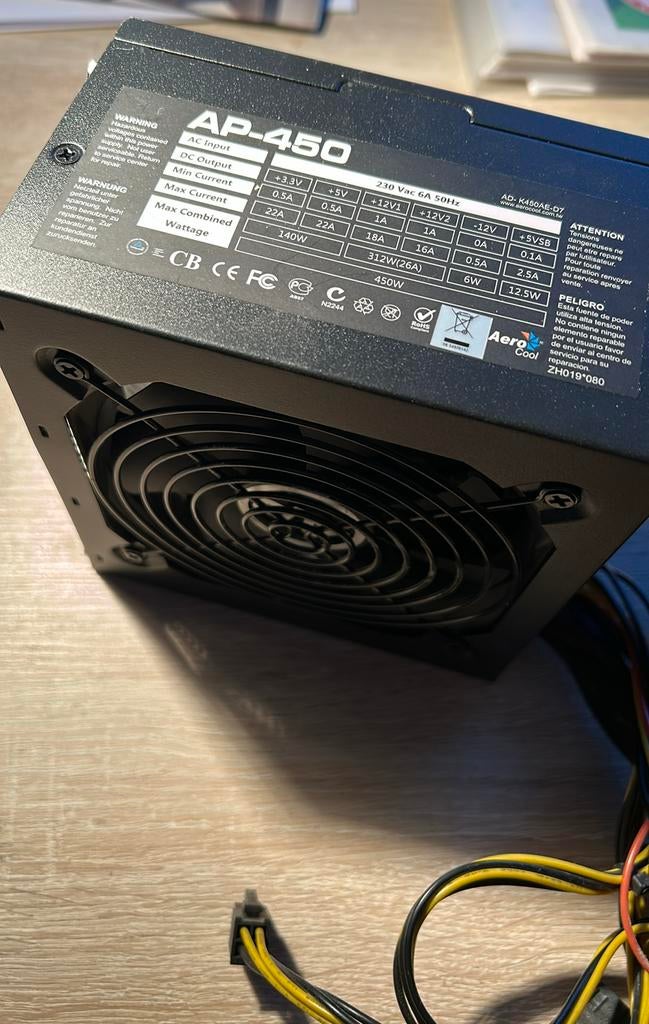 AP-450 interne PC voeding, Ophalen of Verzenden, Gebruikt
