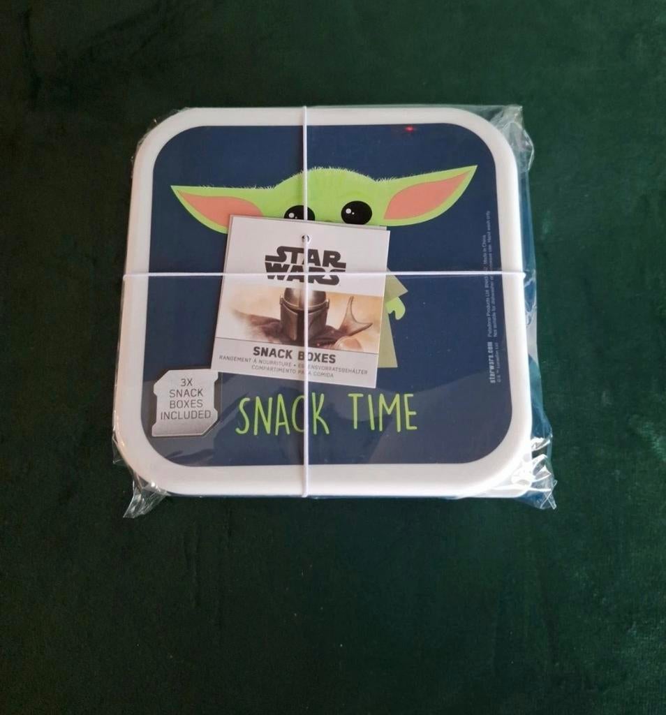 set van 3 Star Wars The Child snackbakjes, baby yoda, Ophalen of Verzenden, Nieuw, Actiefiguurtje