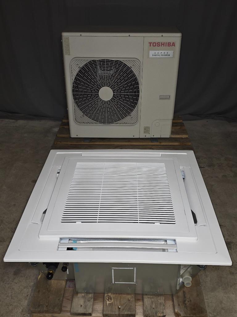 Toshiba Super Digital Inverter cassette airco warmtepomp 8kW, Koelen en Ontvochtigen, Timer, 3 snelheden of meer, Ophalen of Verzenden