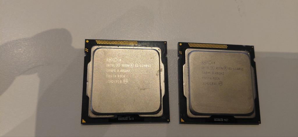 Intel Xeon E3-1240v2  , socket 1155, Computers en Software, Processors, 4-core, Intel Xeon, Ophalen of Verzenden, Zo goed als nieuw