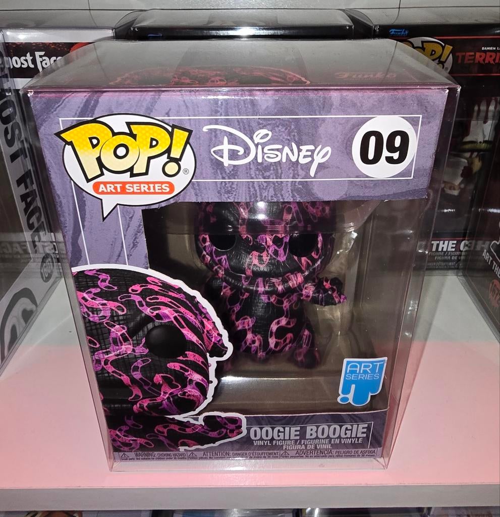Funko Pop! 09 Oogie Boogie (TNBC) Art, Ophalen of Verzenden, Nieuw