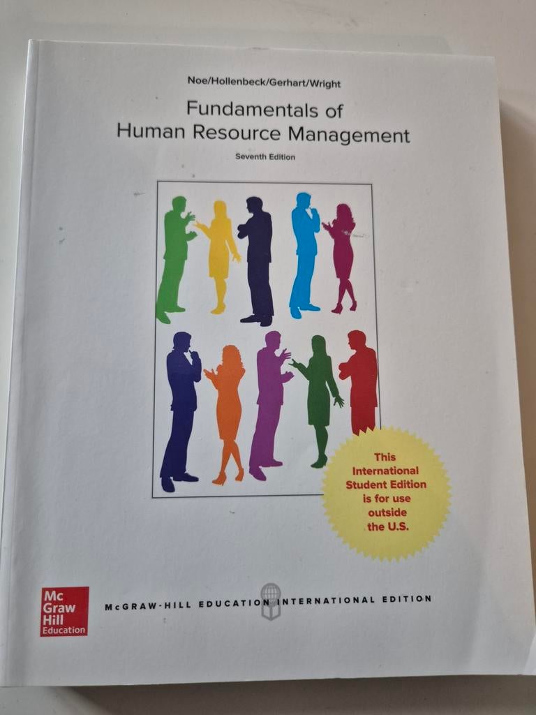 Fundamentals of Human Resource Management, Boeken, Ophalen, Gelezen