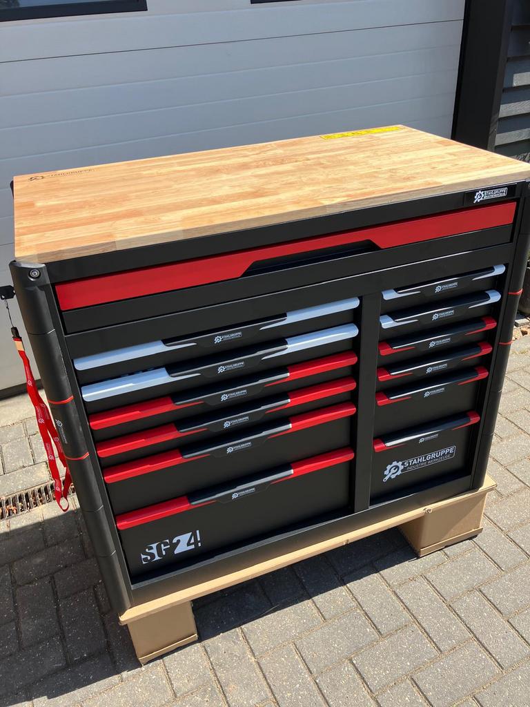 Gereedschapkar. Gereedschapswagen. Stahlgruppe 294delig, Ophalen, Wimgeurtsen@live.nl, Nieuw, Gevuld