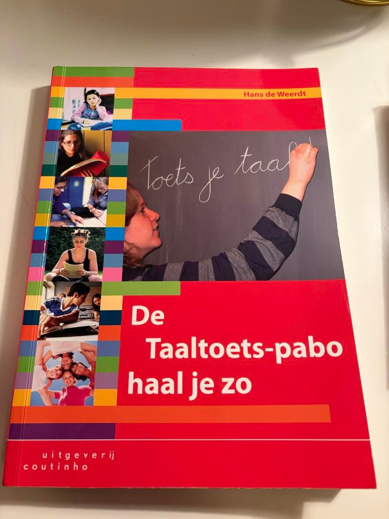 Hulpboek Taaltoets PABO - Hans de Weerdt, Boeken, Ophalen of Verzenden, Gamma, Zo goed als nieuw, HBO