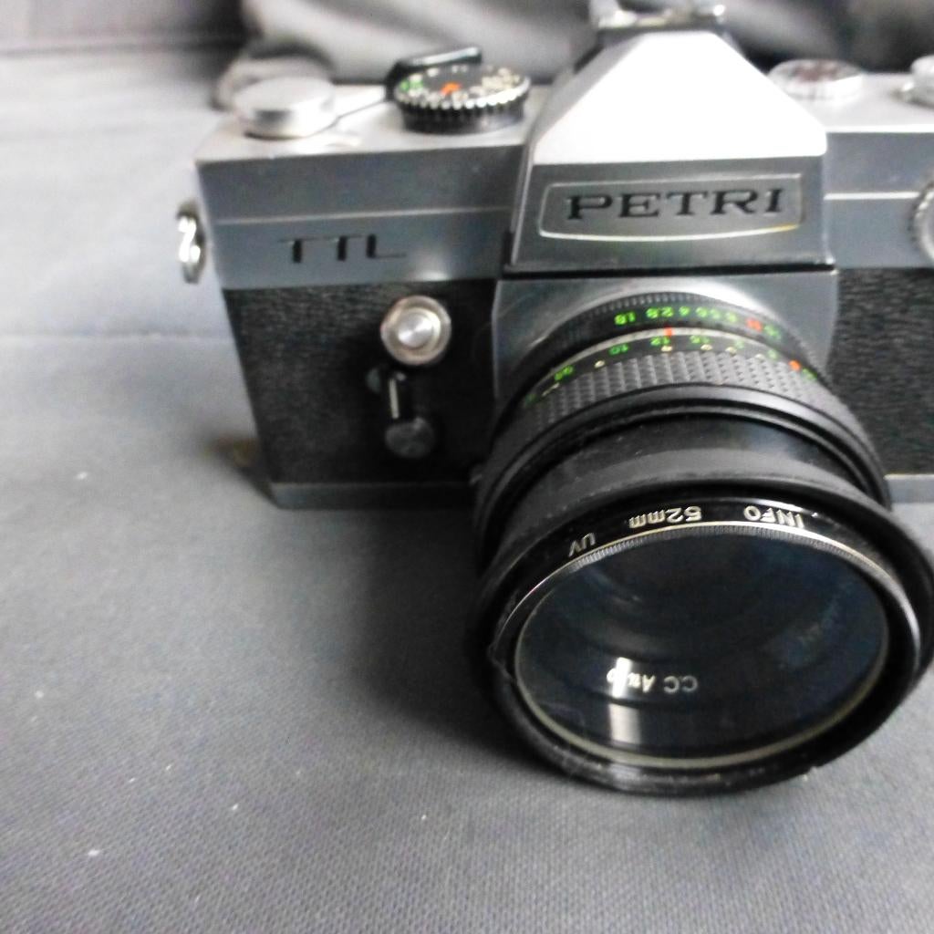 Petri TTL camera met Petri Lens, Audio, Tv en Foto, Fotocamera's Analoog, Ophalen of Verzenden, Gebruikt, Spiegelreflex, Overige Merken