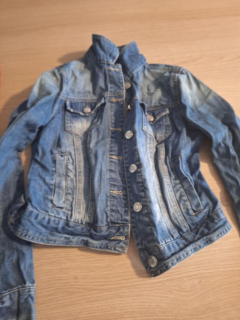 Spijkerjasje - Niet Gedragen, Maat 38/40 (M), Blauw, Ophalen of Verzenden, Jasje