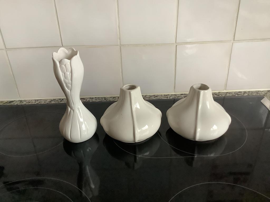 Solifleur design vaasjes (It’s about RoMi), Wit, Aardewerk of Porselein, Ophalen of Verzenden, Zo goed als nieuw