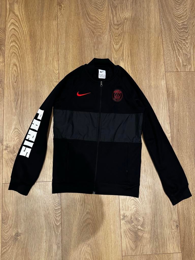 PSG Nike Spelersjas Kinderen Maat M (137-147), Ophalen of Verzenden, Zo goed als nieuw, Overige maten, Zwart