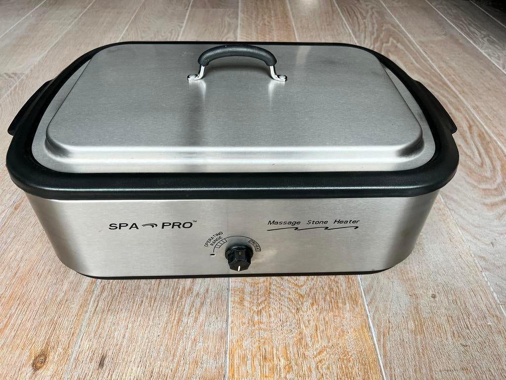 Hotstonepan met stenen, Ophalen, Zo goed als nieuw, Hotstone