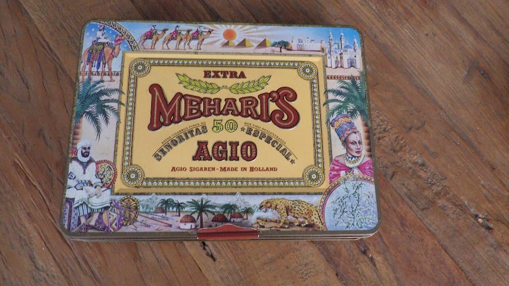 mooi oud blik van agio, Ophalen of Verzenden, Overige typen