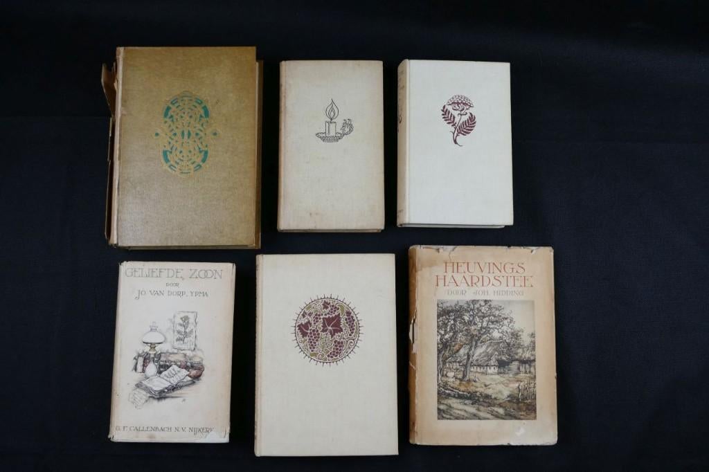 6x geïllustreerd door Anton Pieck, Boeken, Romans, Gelezen, Nederland, Verzenden