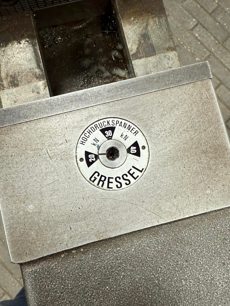 Gressel Hochdruckspanner freesklem machineklem, Overige soorten, Gressel, Dimatech, Zo goed als nieuw