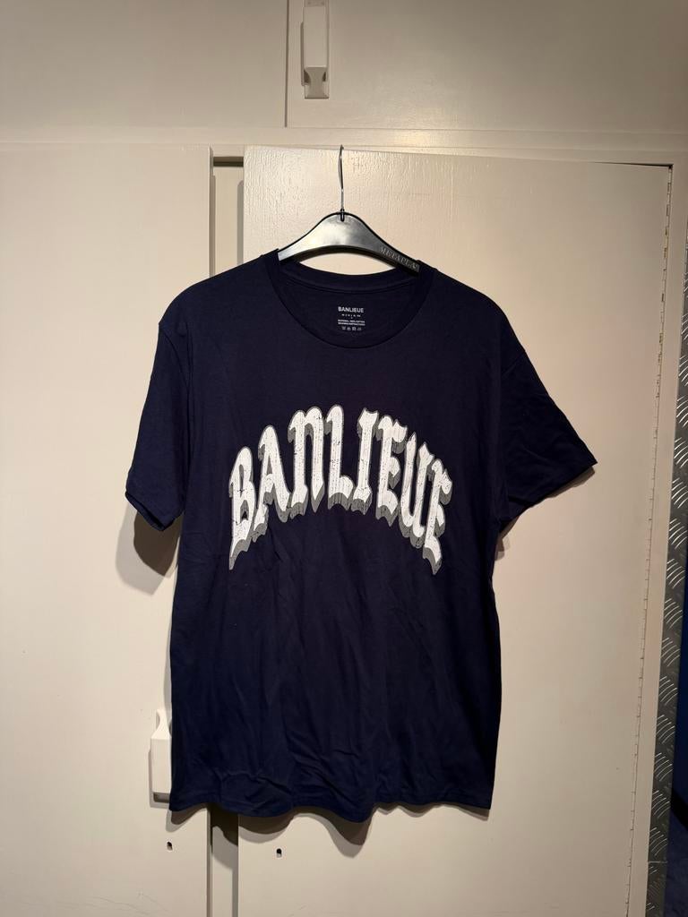 Banlieue T-shirt - Navy, Ophalen of Verzenden, Zo goed als nieuw, Maat 52/54 (L), Blauw