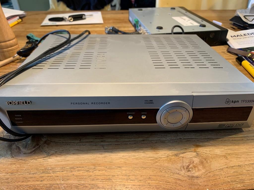 KPN topfield tf5300k incl. afstandsbediening, Ophalen of Verzenden, Zo goed als nieuw, (Schotel)antenne, Topfield