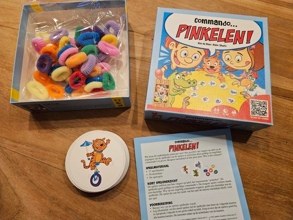 Commando Pinkelen! - Leuk reactiespel, Ophalen of Verzenden, Zo goed als nieuw, Vijf spelers of meer, 999 Games