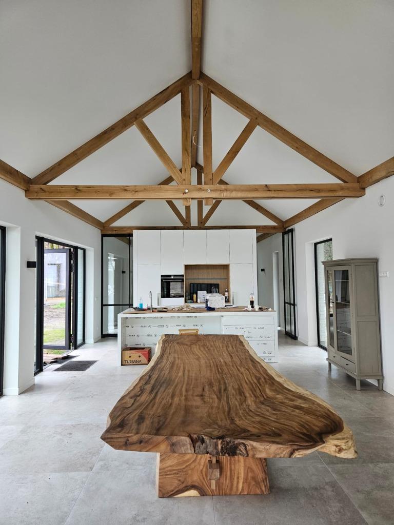 25% KORTING OP ALLE BOOMSTAMTAFELS !! Grote voorraad, OP=OP, Ophalen, Overige materialen, Megafurn, 50 tot 100 cm