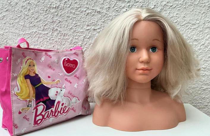 Kap hoofd barbie,keurige !, Ophalen of Verzenden