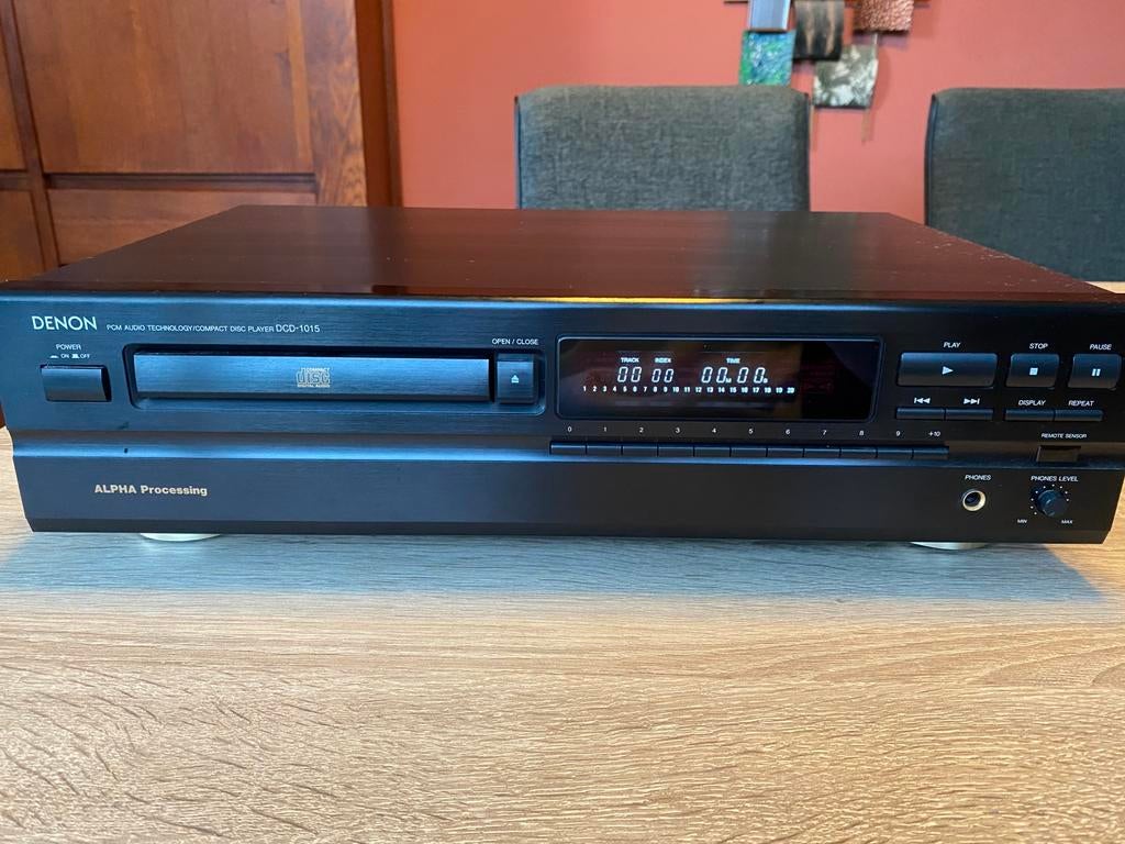 Denon DCD-1015 CD Speler | Alpha Processing | Incl. Remote, Ophalen, Gebruikt, Overige merken