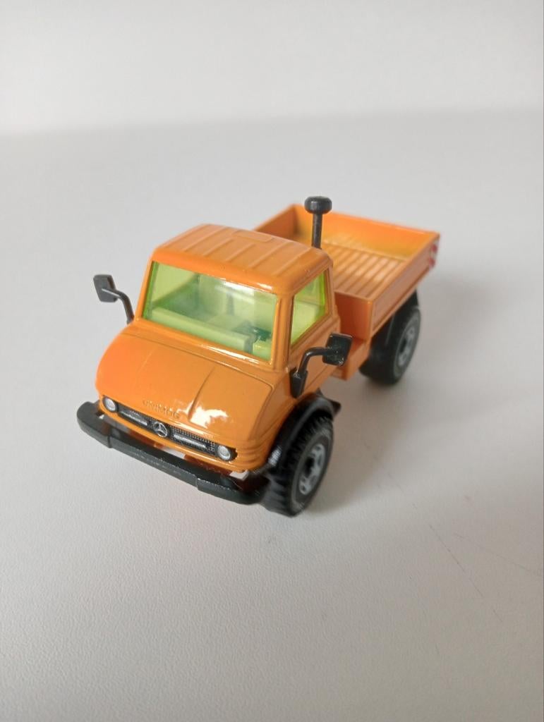 Oranje Unimog Modelauto nieuw, Ophalen of Verzenden, Nieuw, Auto, Overige merken