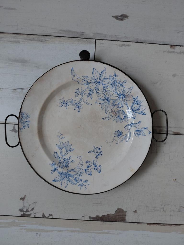 Beboterd warmhoud bord, Ophalen of Verzenden