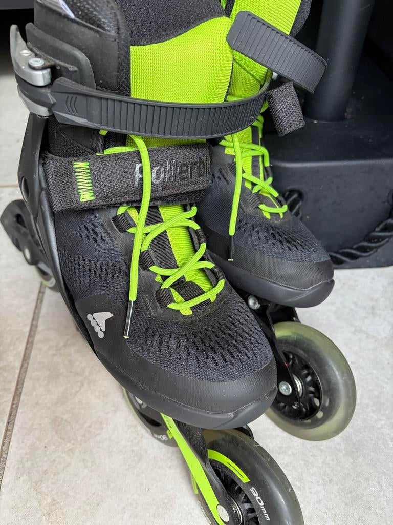 Rollerblade Macroblade 90 inline skates maat 38.5, Verstelbaar, Zo goed als nieuw, Inline skates 4 wielen, Dames