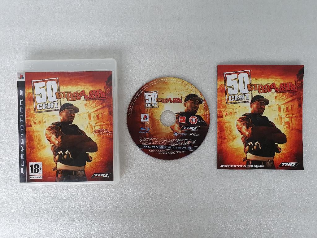 PS3: 50 Cent - Blood on the Sand, Spelcomputers en Games, Games | Sony PlayStation 3, Gebruikt, Avontuur en Actie, 1 speler, Vanaf 18 jaar