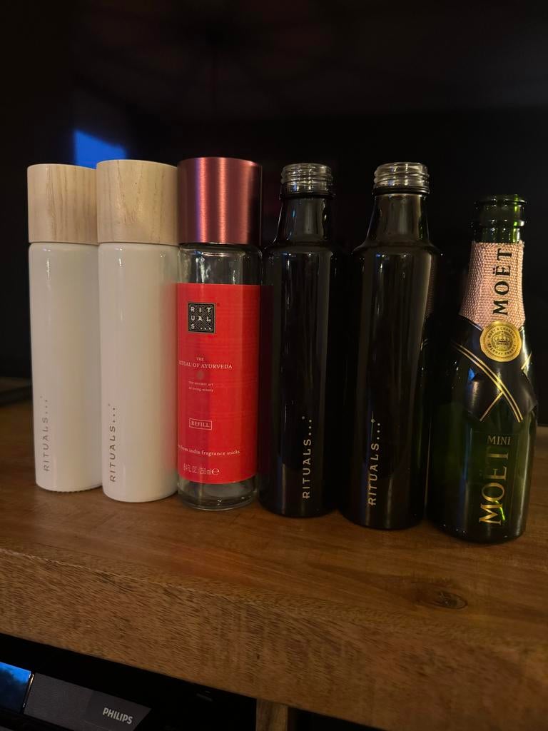 Rituals lege flessen, Ophalen of Verzenden, Gebruikt