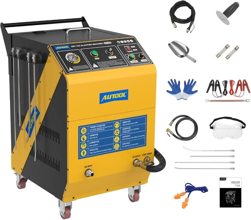 Droogijs reinigings machine Droogijs straal apparaat, Verzenden, Nieuw