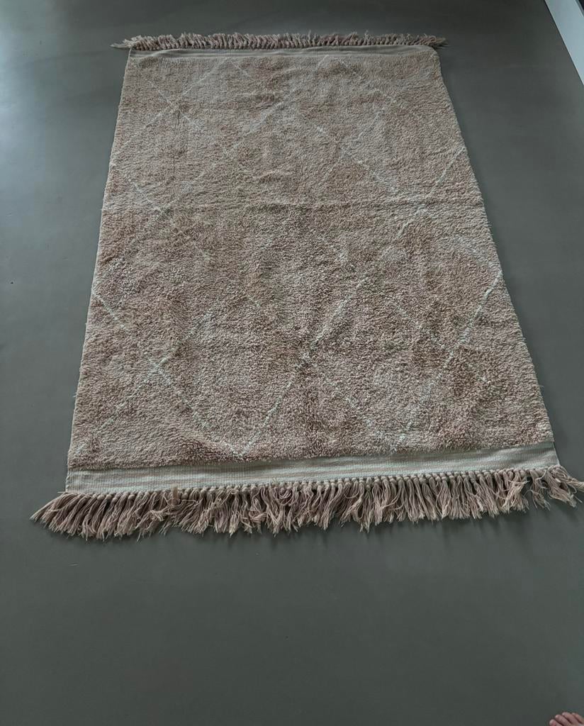 Vloerkleed oud-roze, Huis en Inrichting, Stoffering | Tapijten en Kleden, Overige kleuren, 150 tot 200 cm, Ophalen of Verzenden