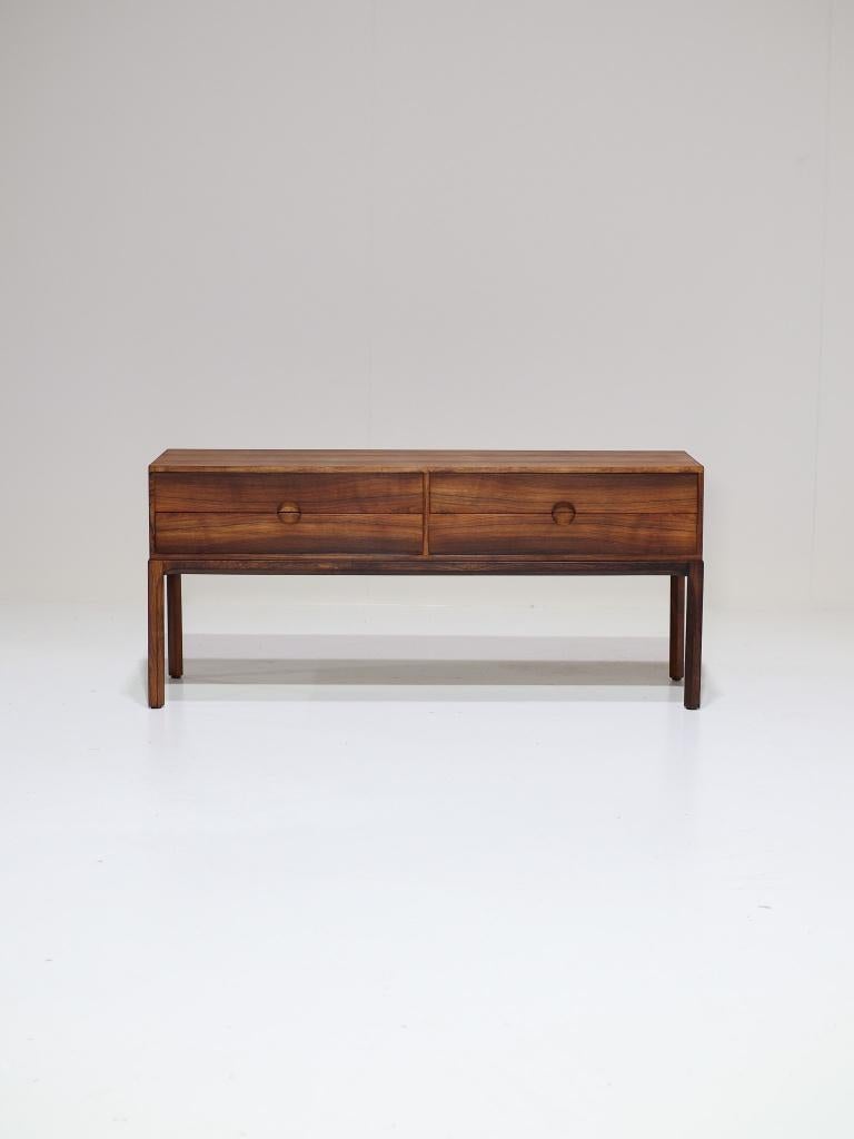 Kai Kristiansen 394 Aksel Kjersgaard ladekast palissander, Ophalen, 100 tot 150 cm, -, -