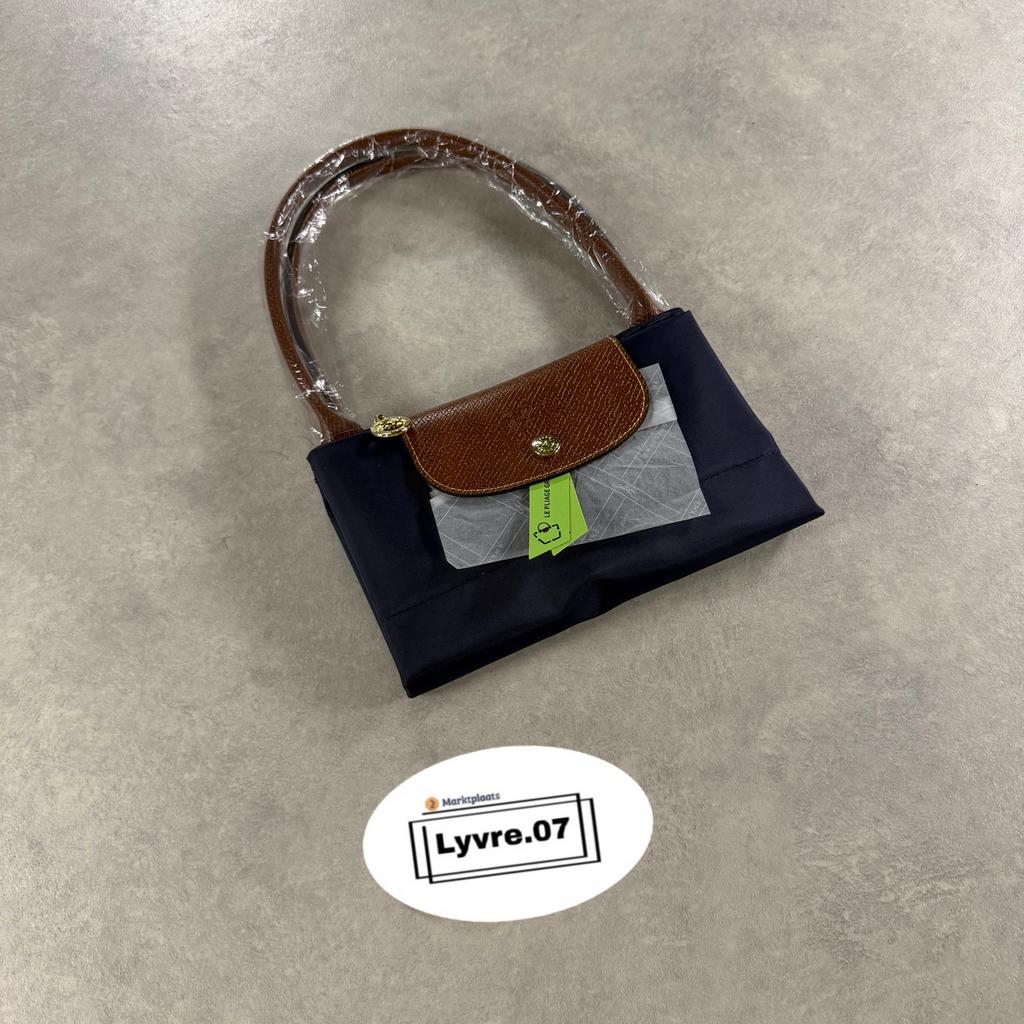 Longchamp tas naby blue, Ophalen of Verzenden, Zo goed als nieuw, Blauw, Handtas