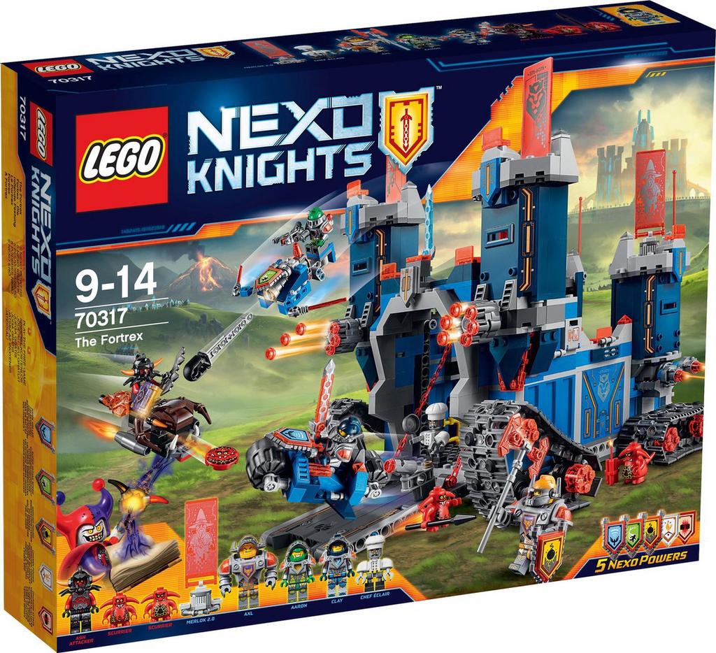 Lego NEXO KNIGHTS 70317 Kasteel - Bijna Compleet, Kinderen en Baby's, Speelgoed | Buiten | Actiespeelgoed, Zo goed als nieuw, Ophalen of Verzenden
