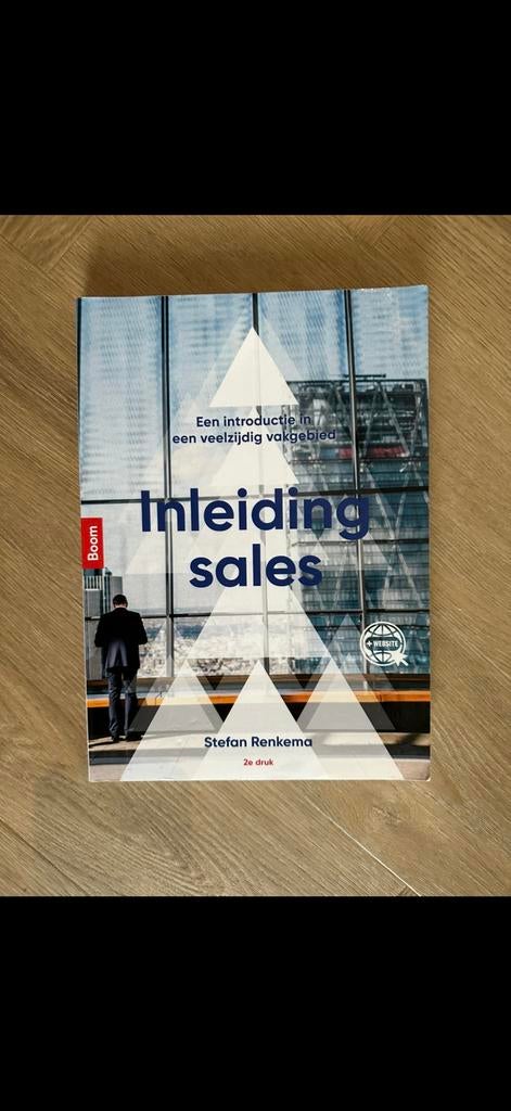 Inleiding Sales - Stefan Renkema, Boeken, Ophalen, Zo goed als nieuw, Economie en Marketing