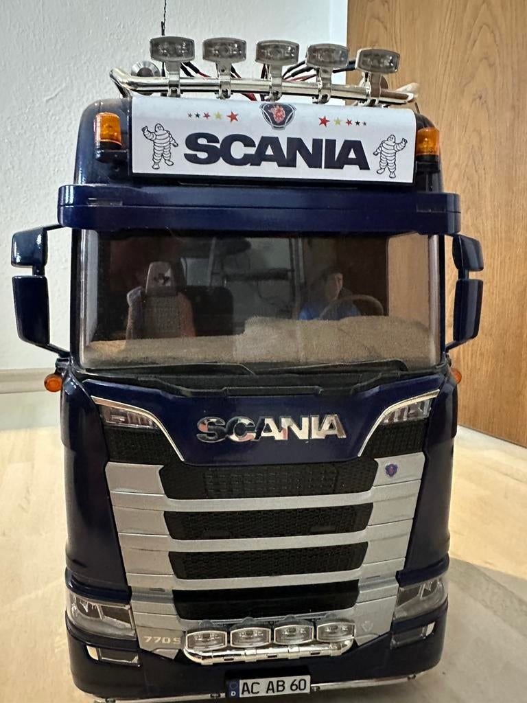 Tamiya Scania, Ophalen of Verzenden, Zo goed als nieuw