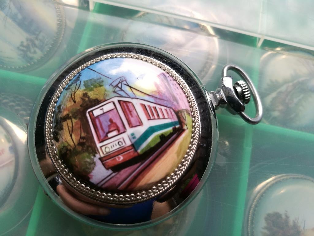 Molnija - Trein Russische heren zakhorloge van jaren 2000, Ophalen of Verzenden