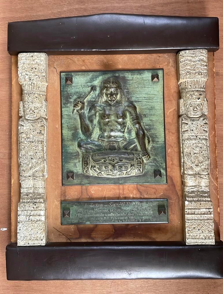 Reclameprijs 1960 philips Sies W Numann brons, Ophalen of Verzenden, Overige typen