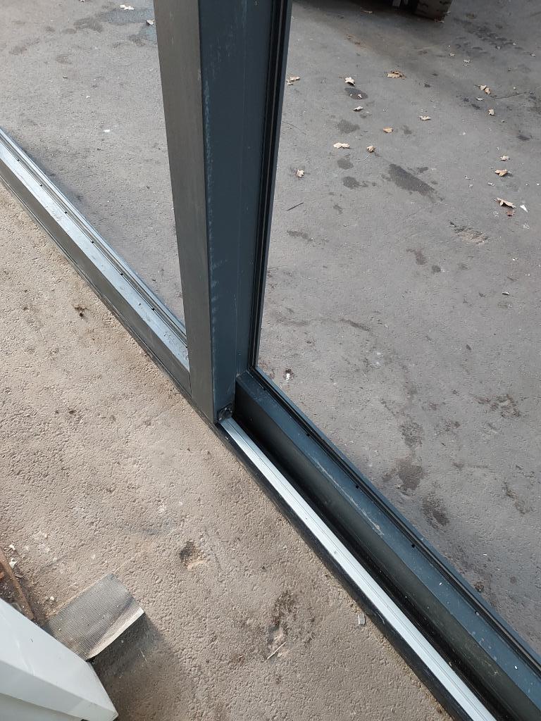 Nieuw XL Schuifpui bezorgen factuur mogelijk, 225 cm of meer, Ophalen of Verzenden, Zo goed als nieuw, Hout