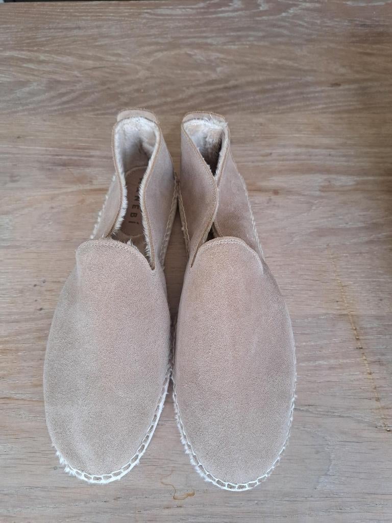 Manebi espadrilles maat 43 beige NIEUW, Overige kleuren, Ophalen of Verzenden, Espadrilles of Moccasins, Nieuw