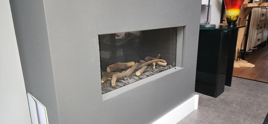 Dru inbouw gaskachel, Ophalen, Gas, Zo goed als nieuw, Inbouw