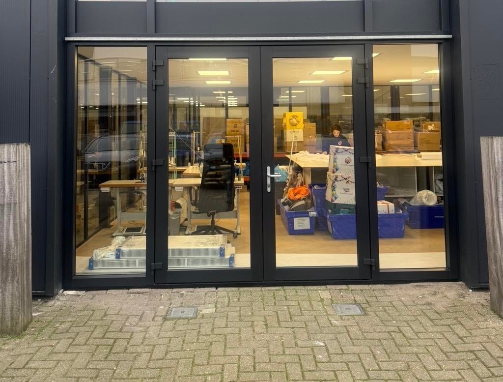 Dubbele deur kunststof, Kunststof, Nieuw, Ophalen of Verzenden, Buitendeur