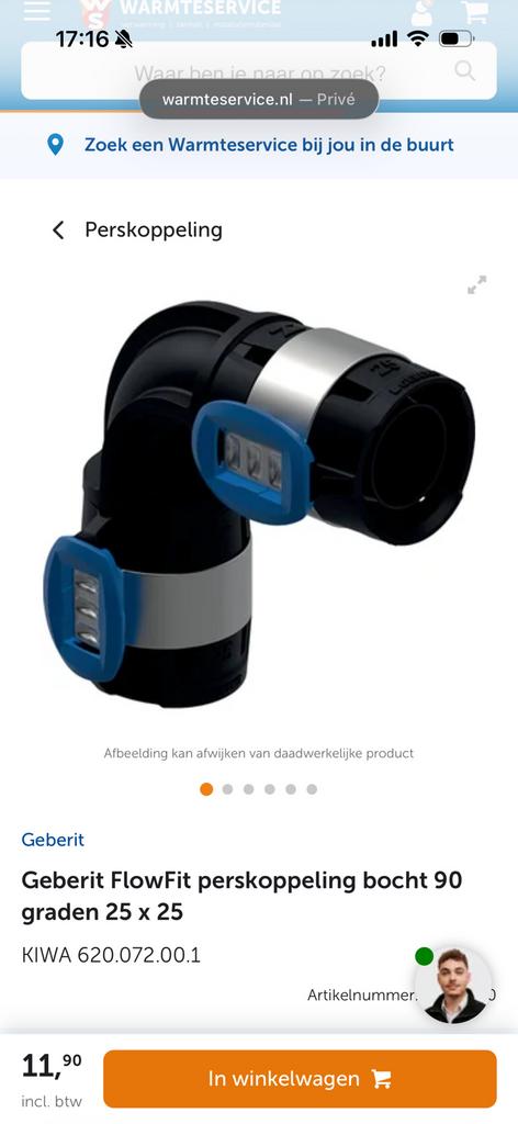 Knie 20 flowfit, Ophalen of Verzenden, Zo goed als nieuw, Apparaat