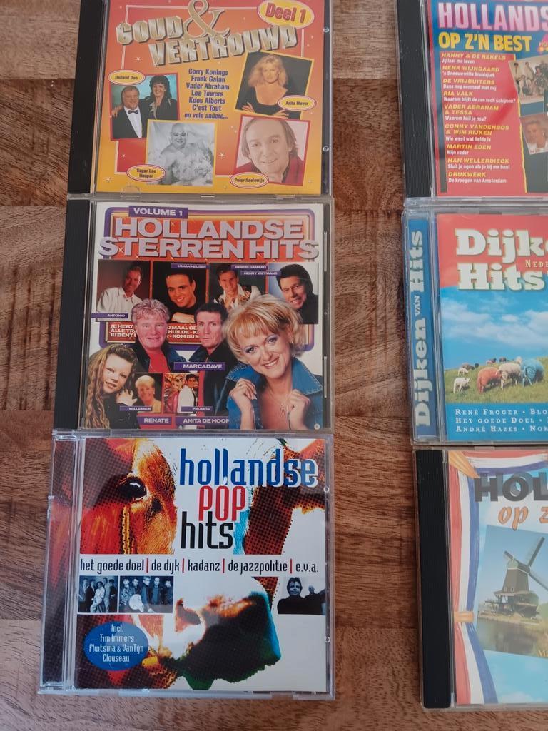 7 Hollandse CD's: Pop, Levenslied & Piratenhits, Cd's en Dvd's, Cd's | Nederlandstalig, Gebruikt, Levenslied of Smartlap, Ophalen of Verzenden
