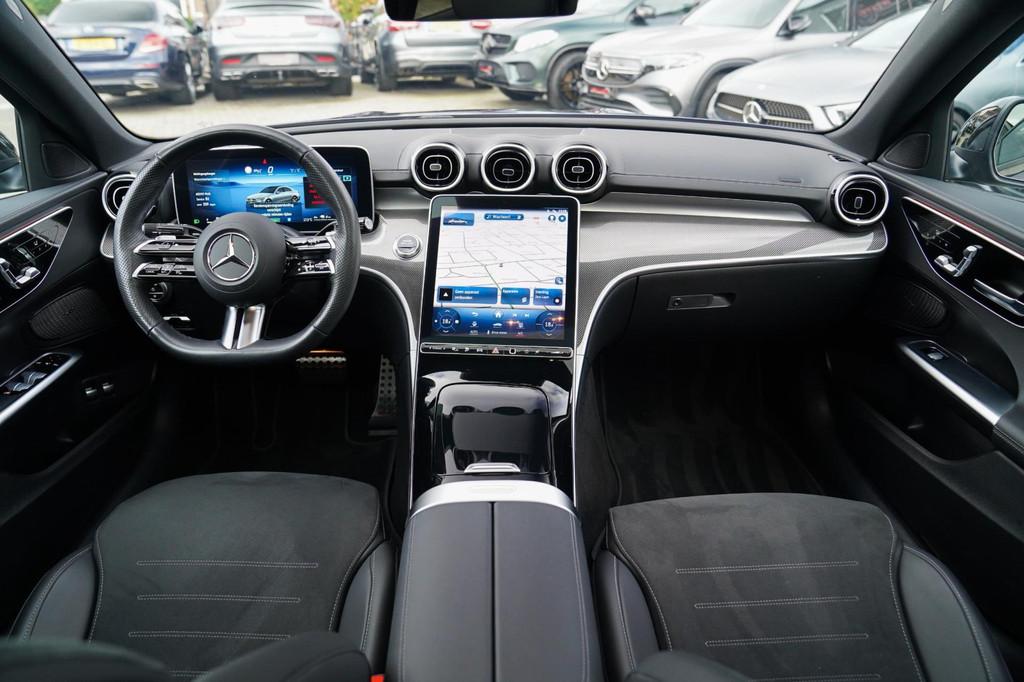 Mercedes-Benz C-klasse 300 e star Edition AMG Line Plus | Pa, Automaat, 4 cilinders, Blauw, Plug-in hybride