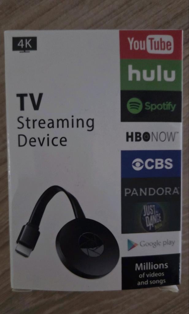 4K tv streaming device (chromecast), Ophalen of Verzenden, Nieuw, HDMI
