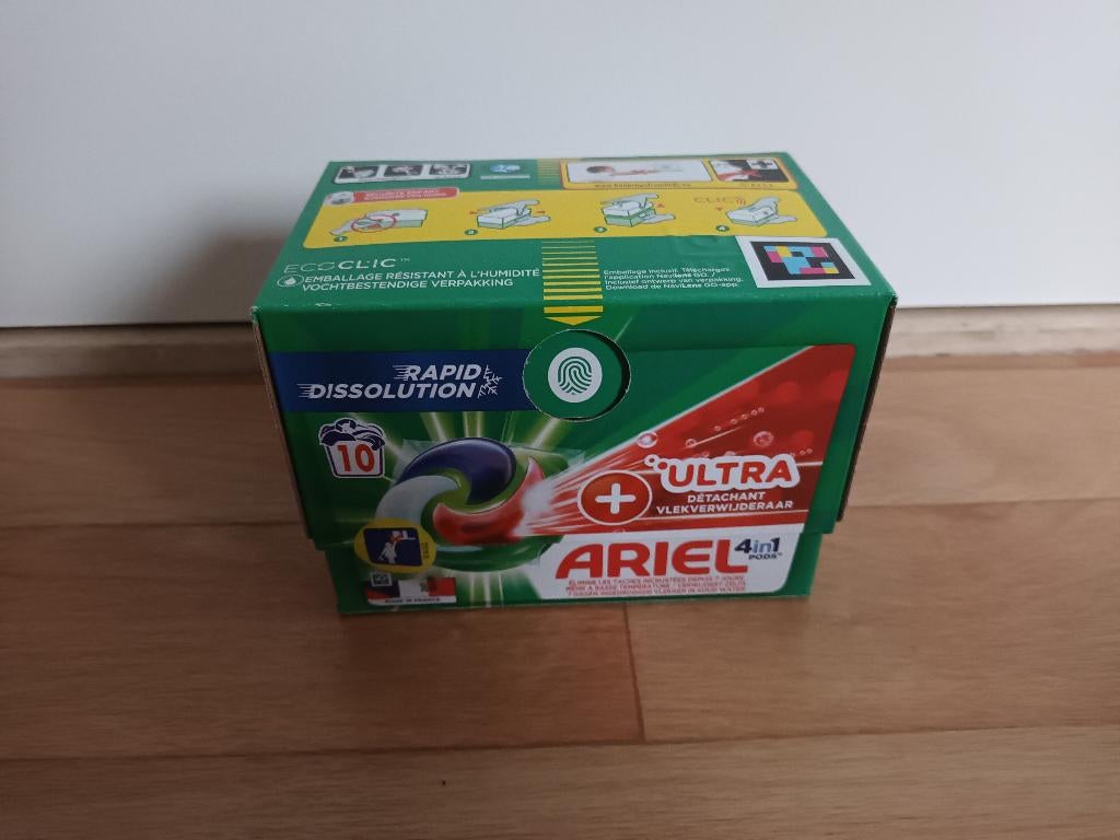 Nieuwe Ariel 4 in 1 pods ultra nieuw wasmiddel 10 wassen, Ophalen of Verzenden, Overige typen