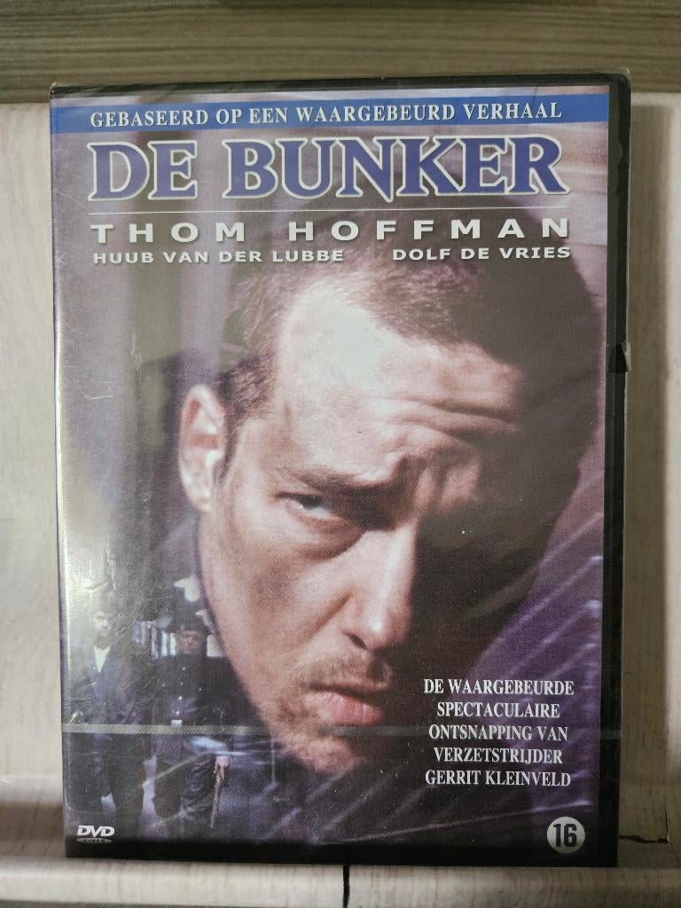 De Bunker (1992) Thom Hoffman – Dvd Oorlog NIEUW in seal, Vanaf 16 jaar, Drama, Ophalen of Verzenden, Nieuw in verpakking
