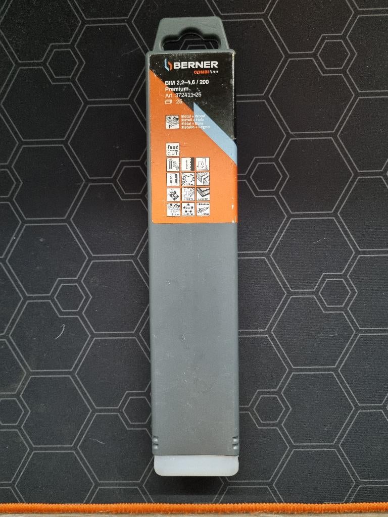 Berner Reciprozaagblad voor hout en metaal combiline Premium, Ophalen of Verzenden, Nieuw